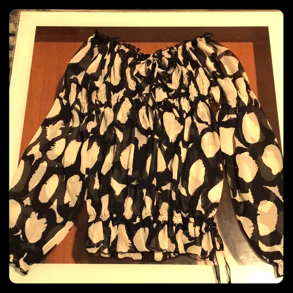 See-through blouse